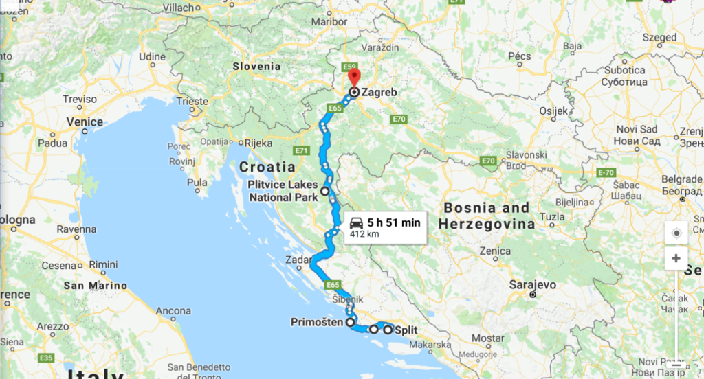 Croatia Road Trip