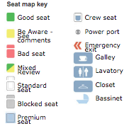 Seating Chart Key