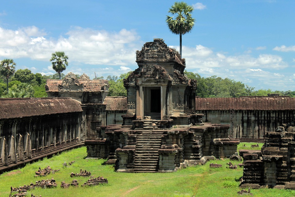 Ancient ruins in Cambodia